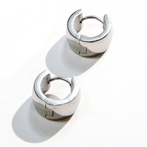 Laura Ferini Milana - Oorbellen - Stainless steel - Zilverkleurig