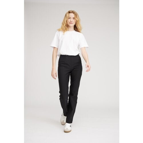 LAURIE dames vegan Broek Bella Straight Ml Zwart Tweedehands