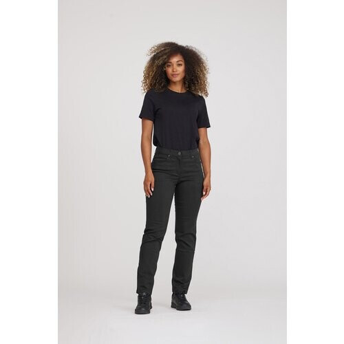 LAURIE dames vegan Broek Charlotte Regular Sl Zwart Tweedehands