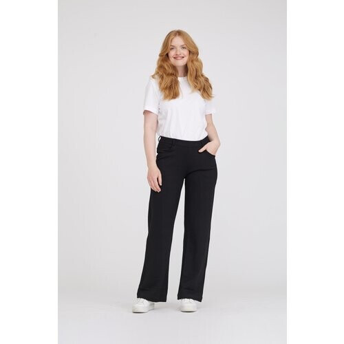 LAURIE dames vegan Broek Donna Los Middellang Zwart Tweedehands