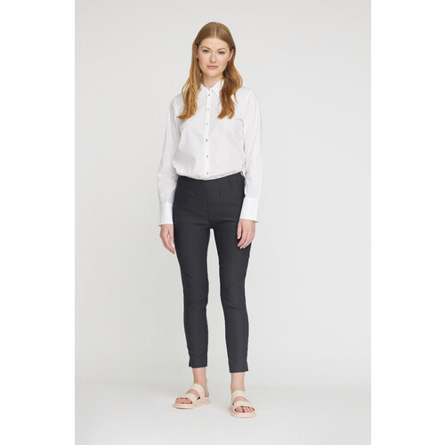 LAURIE dames vegan Broek Elizabeth Slim Crop Zwart Tweedehands