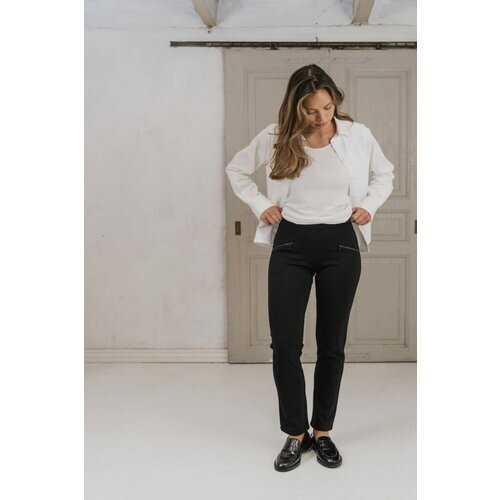 LAURIE dames vegan Broek Rylie Regular Sl Zwart Tweedehands