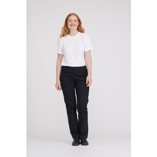 LAURIE dames vegan Broek Tracy Recht Ml Zwart Tweedehands