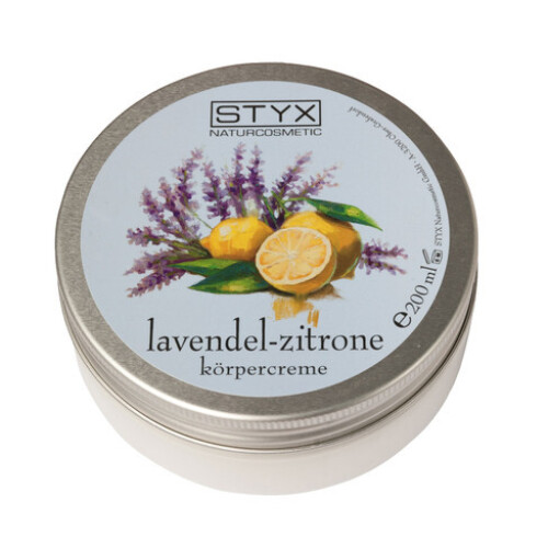 Lavendel-citroen-bodycrème, 200 ml Tweedehands