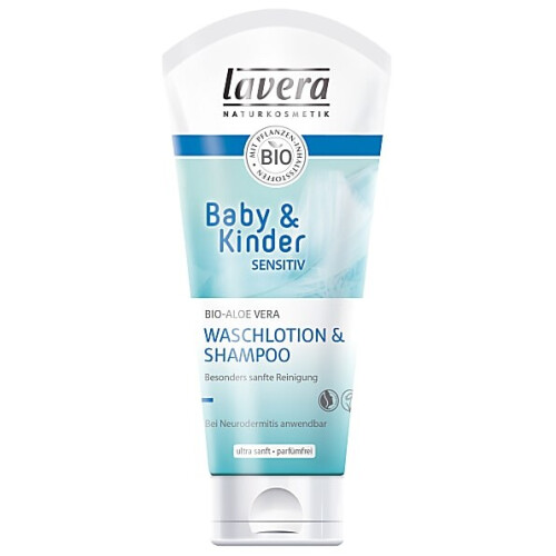 Lavera Baby & Kinder Sensitiv Waslotion & Shampoo Tweedehands