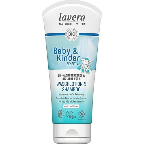 Lavera Baby & Kinder Sensitiv Waslotion & Shampoo Tweedehands