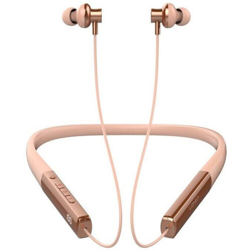 LDNIO N01 - Draadloze Hoofdtelefoon Nekband - Bluetooth 5.0 IPX5 Waterdicht - Roségoud