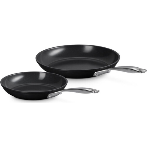Le Creuset Koekenpannen Set Essential Non-Stick Ceramic - 24cm/28cm