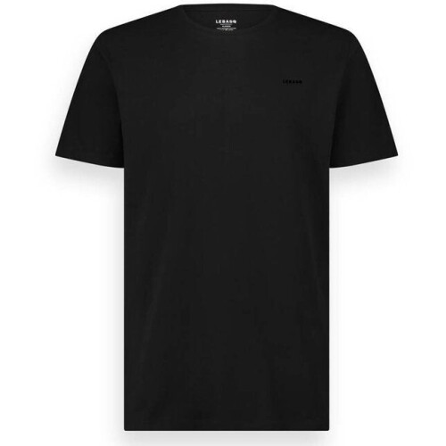 LEBASQ The Baker - T-shirt - Biologisch katoen 200 GSM - Pitch Black - XL