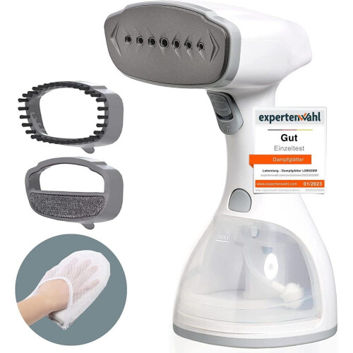 Lebenlang Quick&Go - Stoomstrijkijzer 1500 W 300 ml - Automatische stoomafgifte LCD-display - Wit