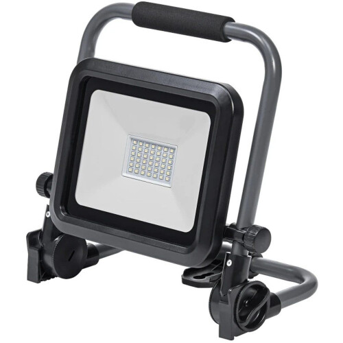 Ledvance - LED Bouwlamp - 30W 6500K 3000Lm IP54 R-stand zwart