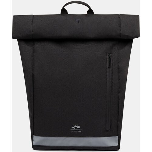 LEFRIK Reflective Roll Rugzak Zwart Tweedehands
