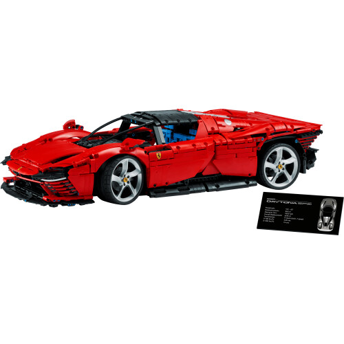 LEGO 42143 - Technic - Ferrari Daytona SP3 - 1:8 schaalmodel - Rood