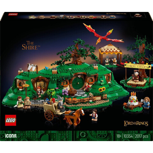 LEGO Icons - The Lord of the Rings - De Gouw (10354) - 9 minifiguren Tweedehands