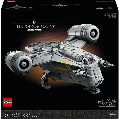LEGO Star Wars - De Razor Crest - UCS Mandalorian Starship Bouwset voor Volwassenen - 6187 onderdelen Tweedehands