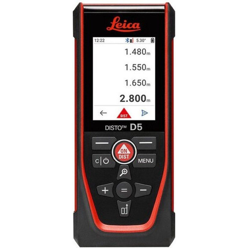 Leica Disto D5 - Laserafstandsmeter - Hoge resolutie kleurendisplay - Silver