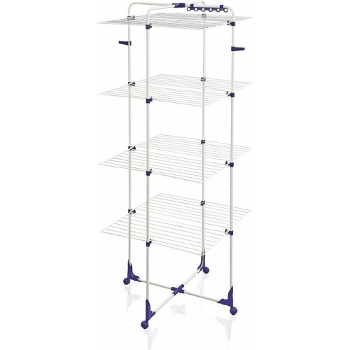 Leifheit Classic Tower 450 - Droogtoren - 45 m drooglengte - Wit