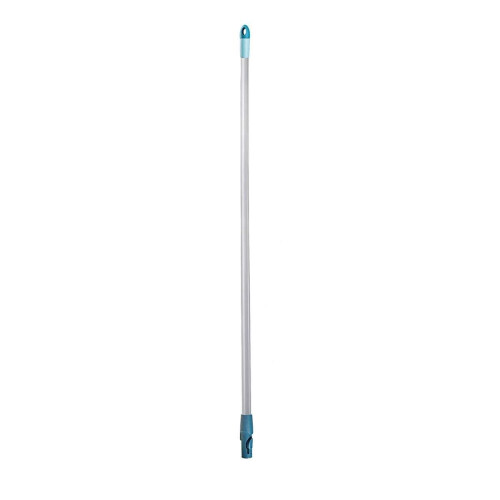 Leifheit Click Systeem Steel - 140 cm - Stalen steel met antisliphandvat - Grijs/Turquoise