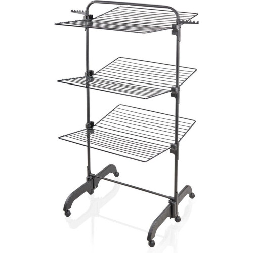 Leifheit Comfort Tower 420 - Droogtoren - 42 m drooglengte - Zwart