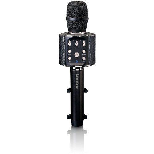 Lenco BMC-090 - Bluetooth Microfoon - Echo en volume regeling - Zwart Tweedehands