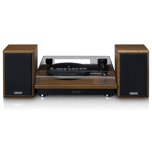 Lenco LS-100WD - Platenspeler - Bluetooth 5.0 - 2 luidsprekers 10W RMS