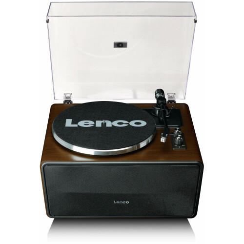 Lenco LS-470WA - Bluetooth Platenspeler - 4 ingebouwde speakers - Walnoot Tweedehands