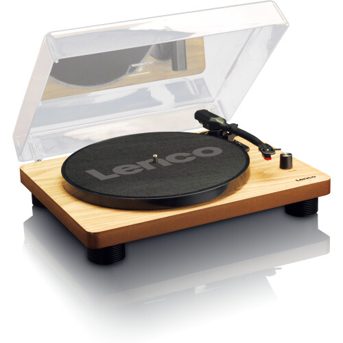 Lenco LS-50 - Houten platenspeler - Ingebouwde luidsprekers USB naar PC Tweedehands