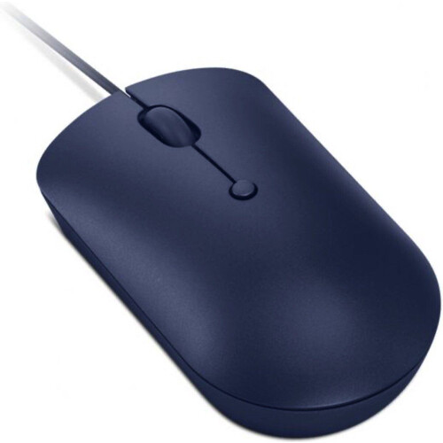 Lenovo 540 - Bedrade USB-C Muis - 2400 DPI - Blauw Tweedehands