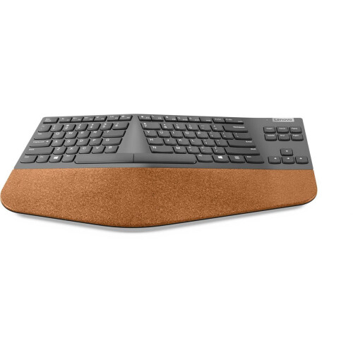 Lenovo Go Wireless Split - Draadloos QWERTY Toetsenbord - TKL - Grijs