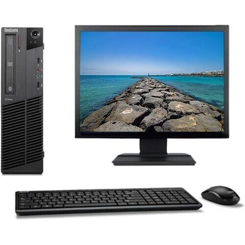Refurbished Lenovo M91p 7005 SFF 19" Core i3 3,1 GHz - HDD 2 To - 4GB Tweedehands