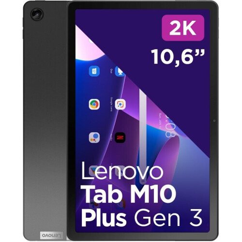 Lenovo Tab M10 Plus (3rd Gen) - 10,6"2K IPS - 128GB opslag - Grijs Tweedehands