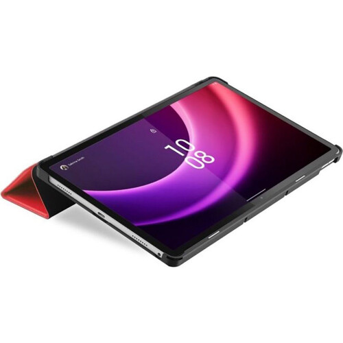 Lenovo Tab P11 Gen 2 - Bookcase hoesje - Magneetsluiting en standaard - Rood Tweedehands