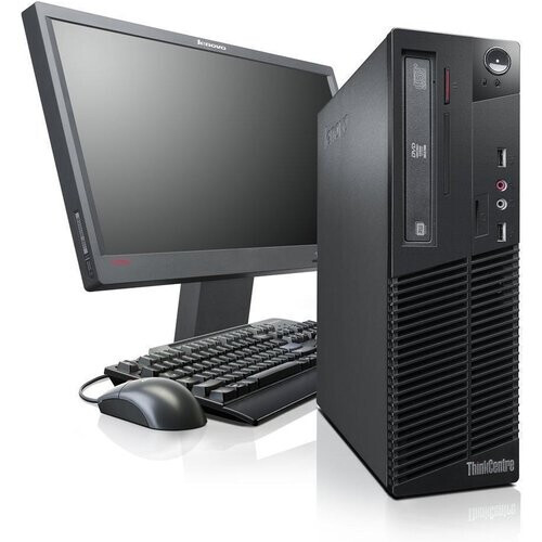 Refurbished Lenovo ThinkCentre M91p 7005 SFF 19" Core i7 3,4 GHz - HDD 2 To - 8GB Tweedehands