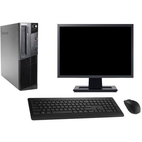 Refurbished Lenovo ThinkCentre M92P SFF 19" Core i3 3,3 GHz - HDD 2 To - 8GB Tweedehands
