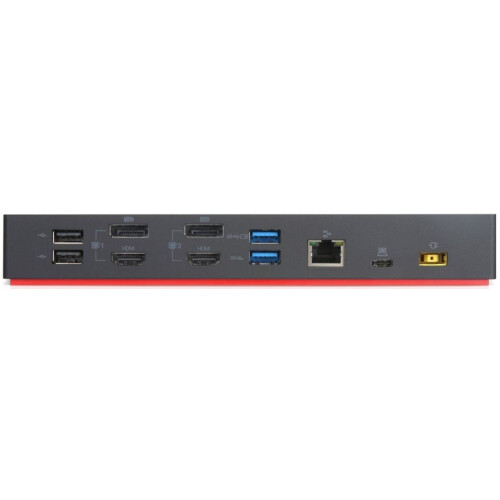 Lenovo ThinkPad Hybrid USB-C met USB-A Dock - Dockingstation - Dual 4K ondersteuning - (EU-stekker)