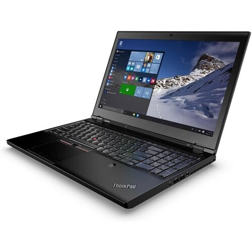 Lenovo ThinkPad P50 15" Core i7 2.7 GHz - SSD 1000 GB - 32GB QWERTY - Italiaans Tweedehands
