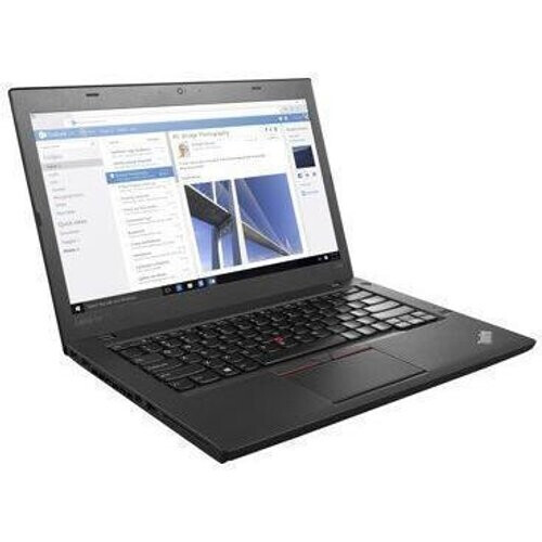 Lenovo ThinkPad T460 14" Core i5 2.4 GHz - SSD 256 GB - 16GB QWERTY - Spaans Tweedehands