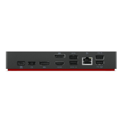 Lenovo ThinkPad Universal USB-C Dock - Bedraad USB 3.2 Gen 1 Type-C - Snellaadfunctie tot 100 W - Zwart