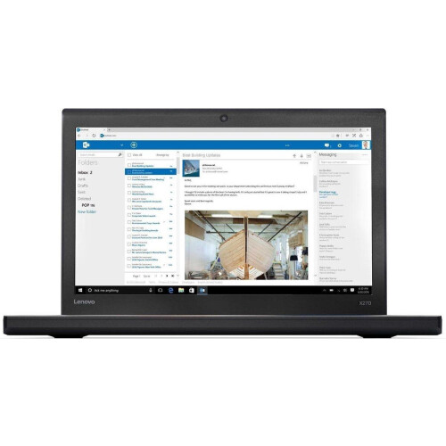 Lenovo ThinkPad X270 - Notebook - i5-7200U 2.50GHz 12.5''FHD 1920 x 1080 Zwart