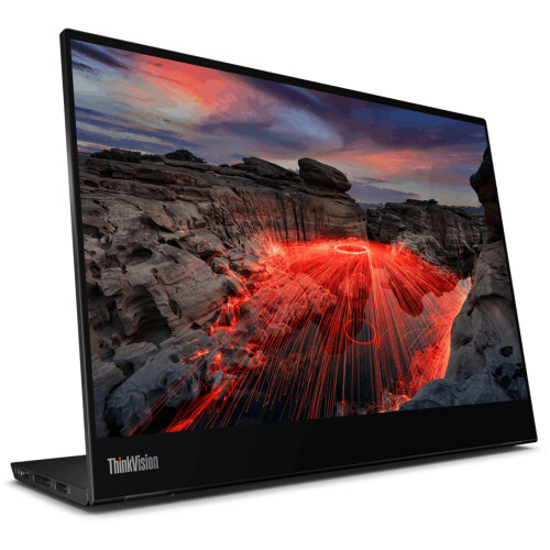 Lenovo ThinkVision M14t Gen2 (63FDUAT6WL) - LCD Monitor 14"2240x1400 60Hz - Zwart Tweedehands