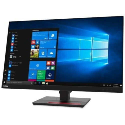 Lenovo ThinkVision T27q-20 - Beeldscherm 27"- 2560x1440 (Quad HD) - Zwart