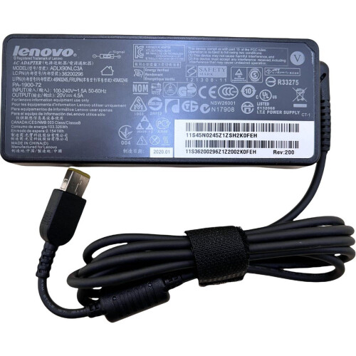 Lenovo USB-C Adapter - Laptopadapter 65W - Zwart