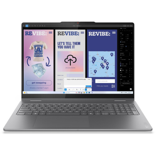 Lenovo Yoga 7 2-in-1 (83JT000UGE) - 16" WQXGA+ - Intel Core Ultra 7 258V - 32GB RAM - 1TB opslag - Qwertz toetsenbord