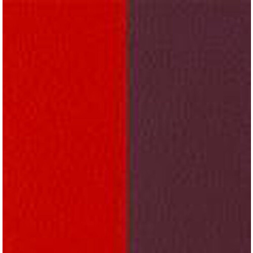 Les Georgettes - Ringleertje - 12mm - Orange Red/Rose Brown