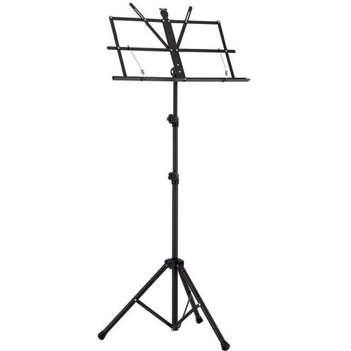Boston MS-50-BK - Lessenaar - Opvouwbaar - Extra hoog - 50x23cm - Zwart