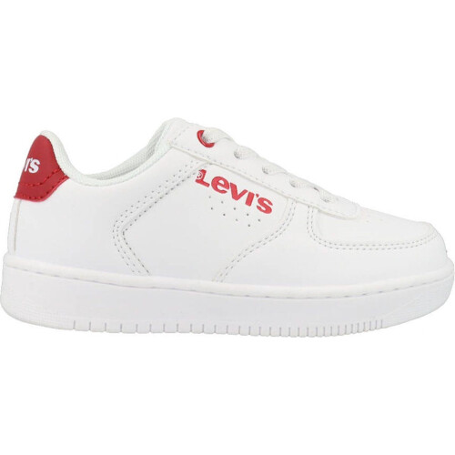 Levi's New Union - Sneaker - Elastische vetersluiting - White-Red
