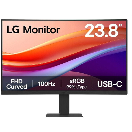 LG 24U421A-B - Monitor - 23,8"Full HD 100Hz VA HDR10 - Zwart Tweedehands