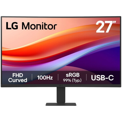 LG 27U421A-B - Monitor - 27"Full HD 1920x1080 100Hz VA - Zwart
