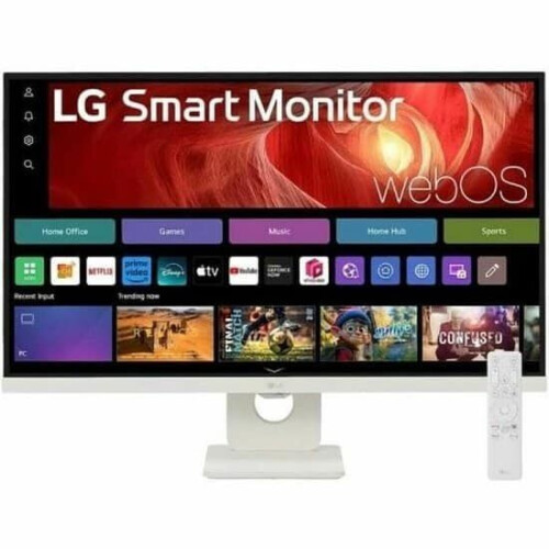 LG 27U731SA-W - Gaming-Monitor 27 Inch - 3840 x 2160 IPS - 5 ms responstijd Tweedehands