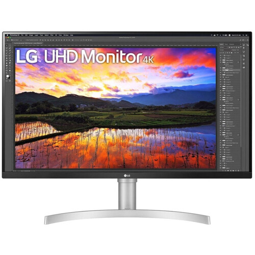 LG 32UN650K-W - 32"4K UHD IPS Monitor - DCI-P3 95% Kleurdekking - Wit Tweedehands